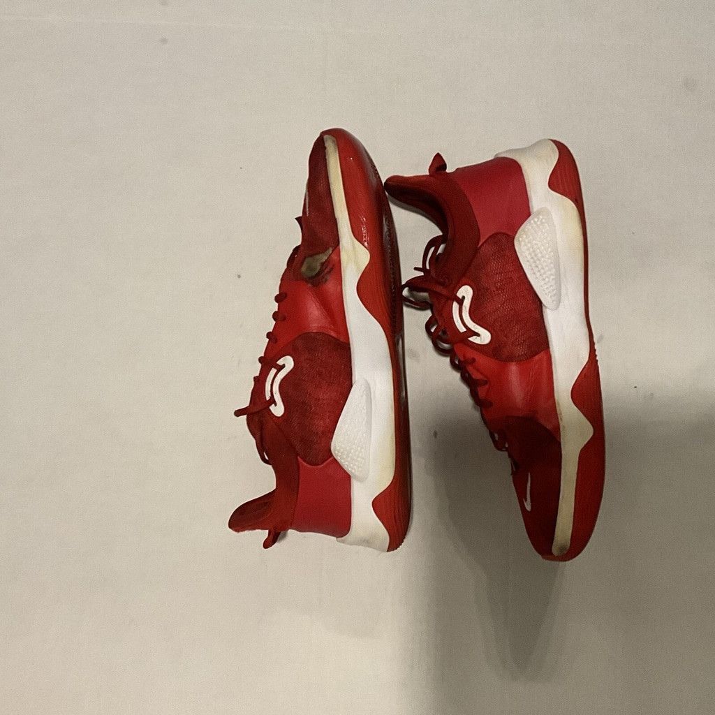 Nike NIKE PG 5 TB PROMO PAUL GEORGE UNIVERSITY RED-WHITE SZ 14 Size US 14 / EU 47 - 2 Thumbnail