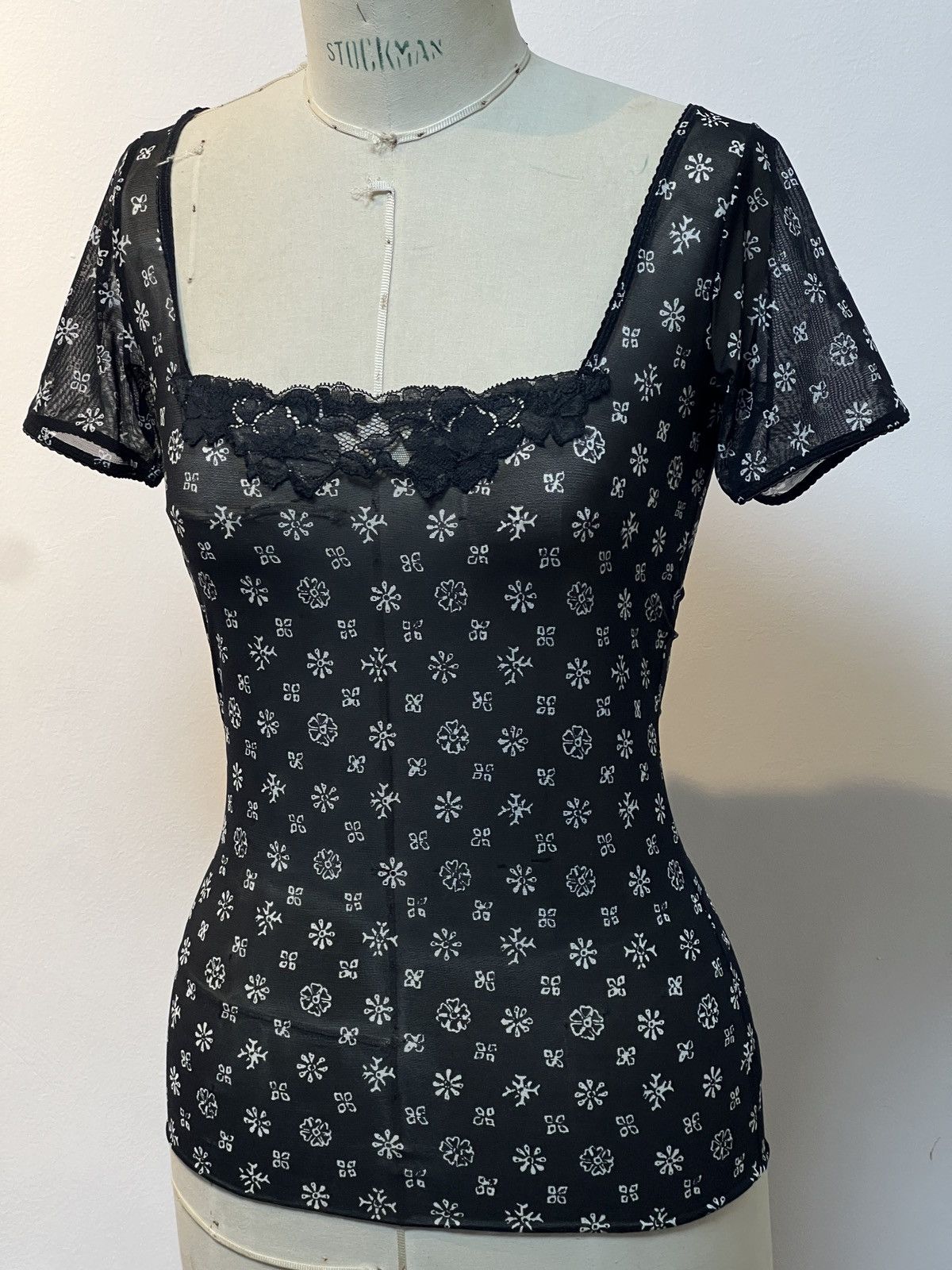 Dolce & Gabbana Dolce & Gabbana stretch net top Size S / US 4 / IT 40 - 1 Thumbnail