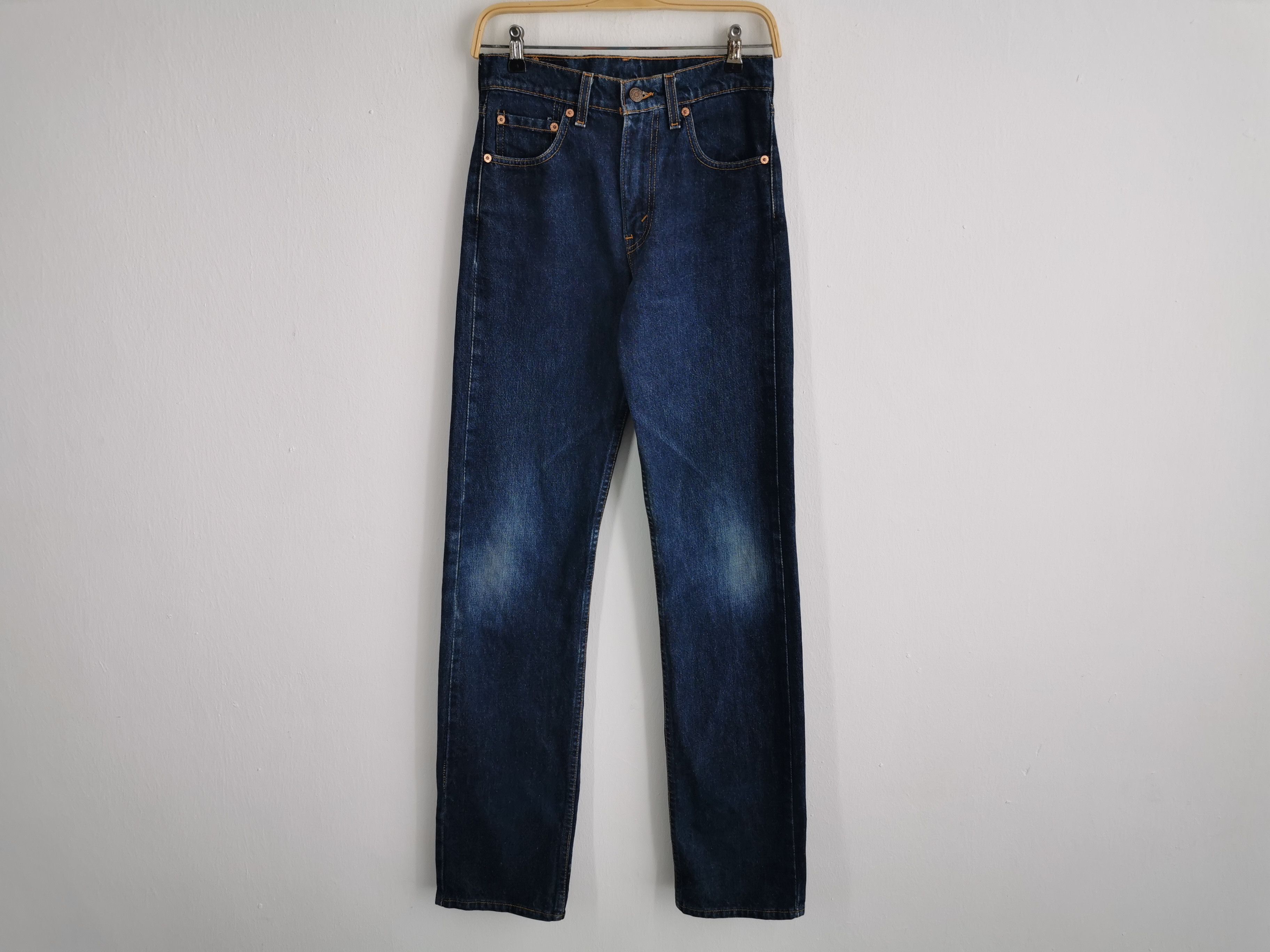 Levi's Vintage Levis Lot 519 Denim Jeans Made In USA Size 28/28x36 Size US 28 / EU 44 - 2 Thumbnail