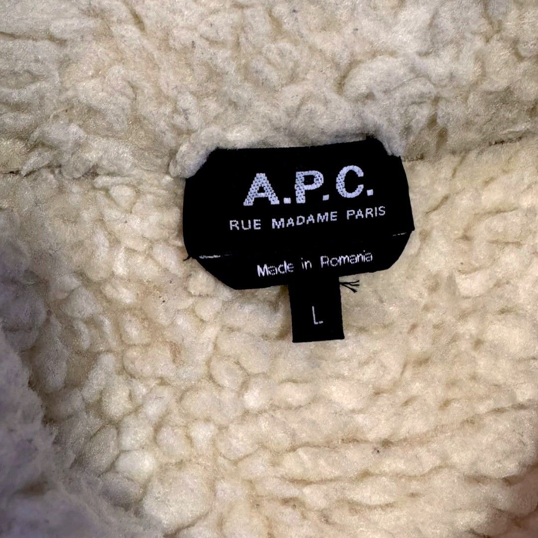 A.P.C. A.P.C. Rue Madame Paris shearling jacket - Fashionella Size US L / EU 52-54 / 3 - 7 Thumbnail