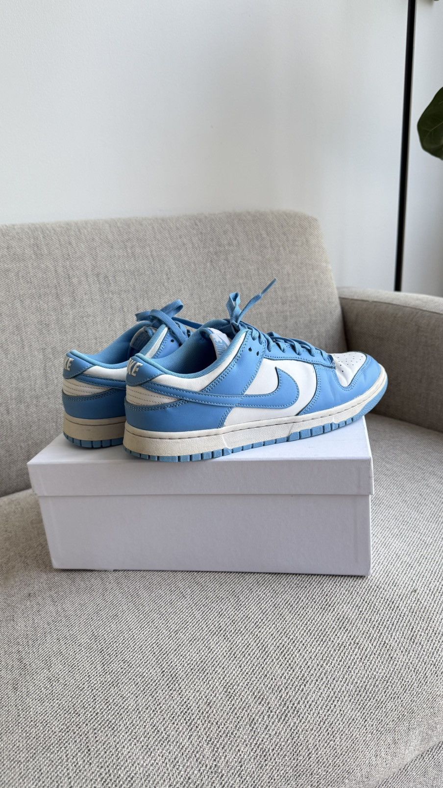 Nike Nike Dunk Low University Blue Size US 10 / EU 43 - 2 Thumbnail
