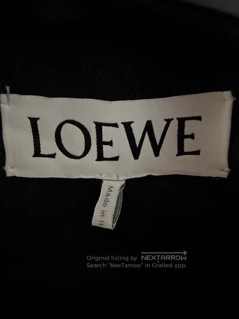 Loewe Loewe Black Washed Denim Work Jacket Size US S / EU 44-46 / 1 - 4 Thumbnail