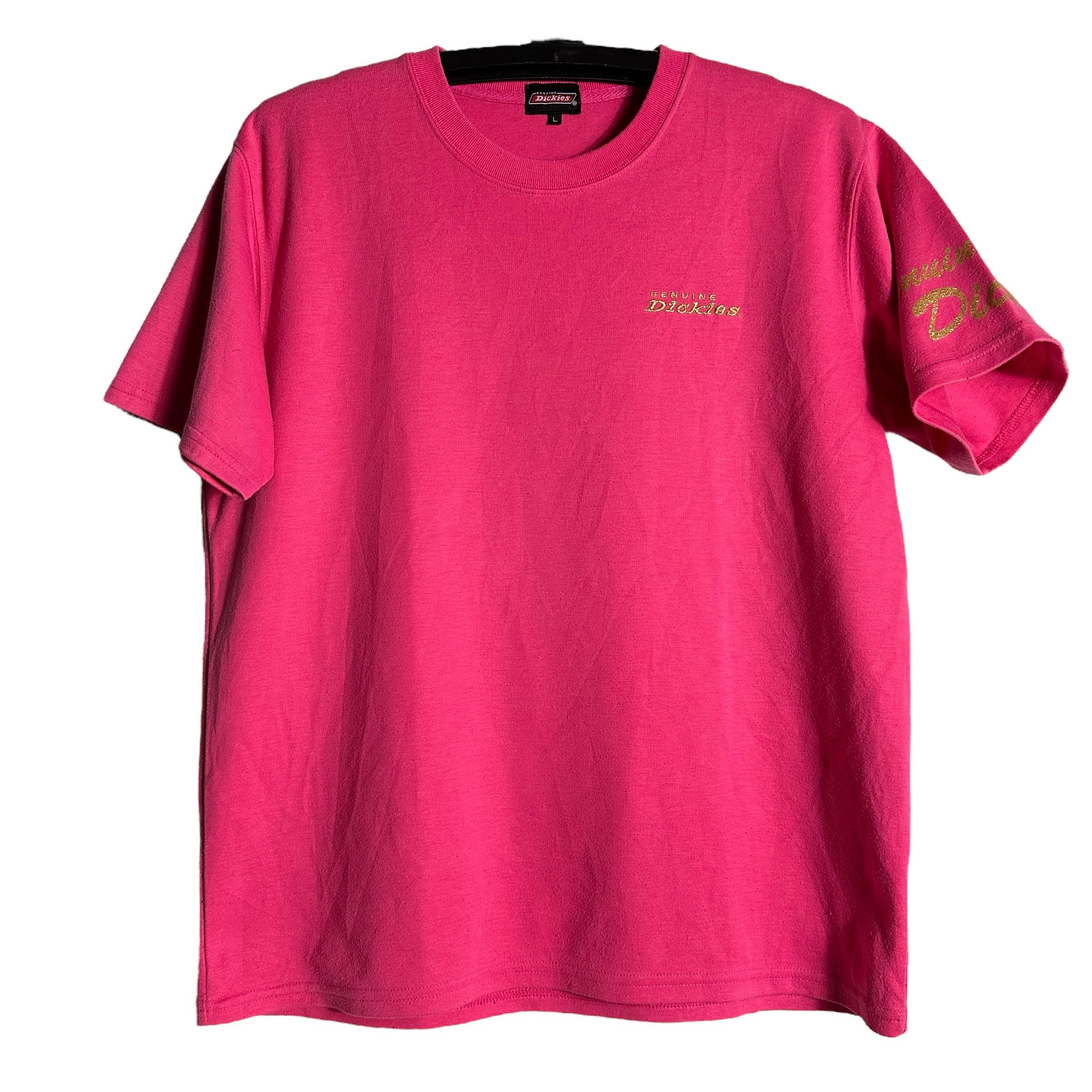 Dickies 🔥RARE🔥Vintage Genuine Dickies Spell Out T-shirt (028) Size US L / EU 52-54 / 3 - 3 Thumbnail