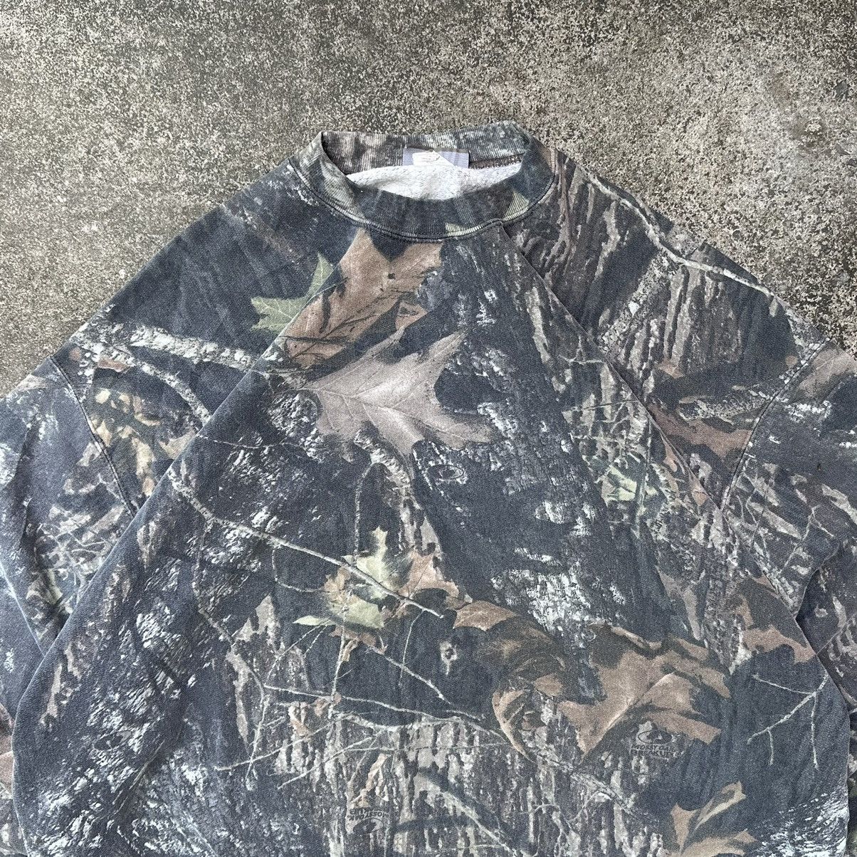 Realtree Crazy Vintage Carhartt Style Boxy Realtree Camo Crewneck Size US XXL / EU 58 / 5 - 3 Thumbnail