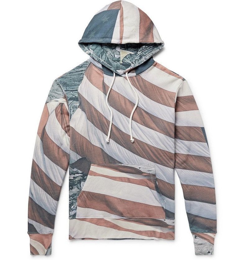 424 424 Detroit Printed Loopback Cotton Jersey Hoodie Size US XS / EU 42 / 0 - 1 Thumbnail