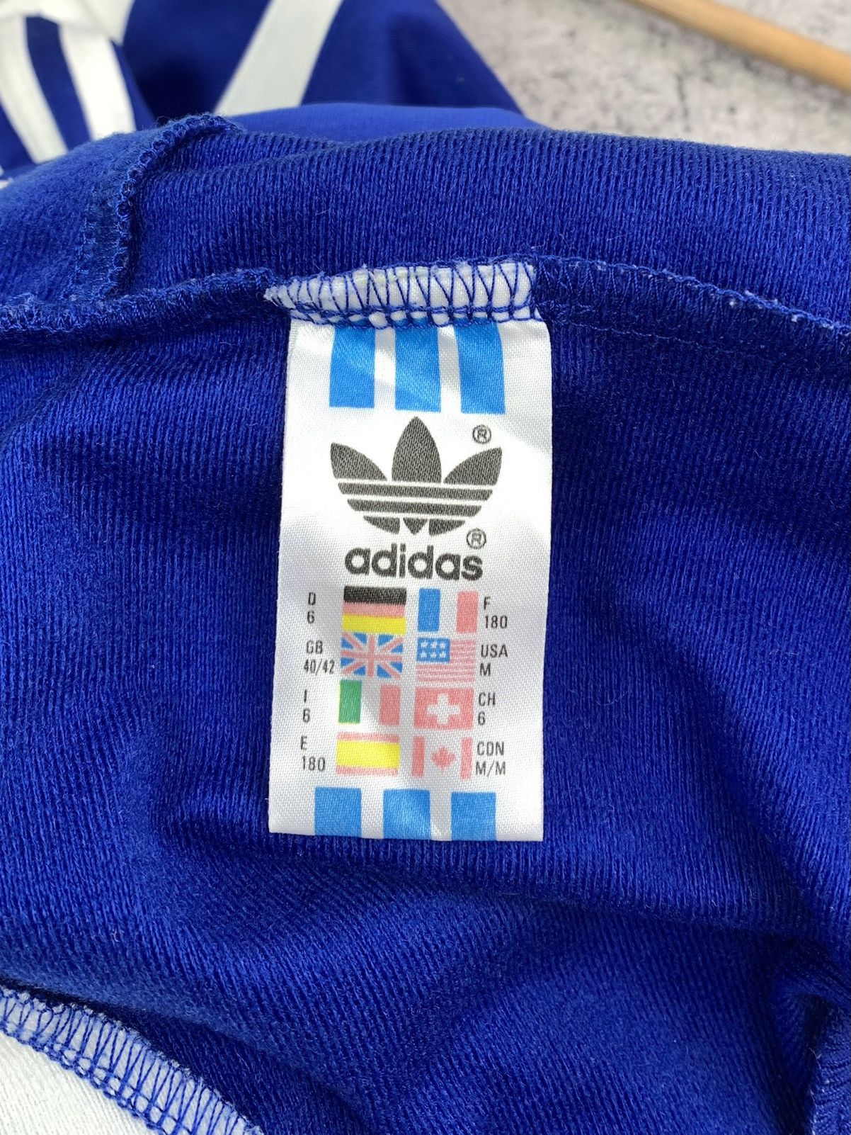 Adidas × Vintage Adidas Originals Vintage 80s Mens Full-Zip Jacket Size M-L Size US M / EU 48-50 / 2 - 12 Thumbnail