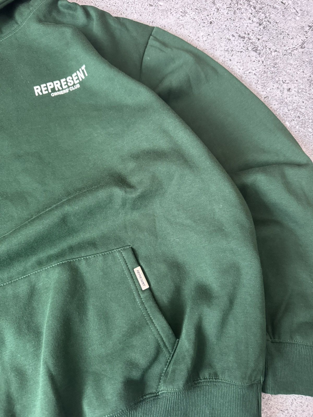 Represent Clo. Represent Hoodie Big logo Green Size US XL / EU 56 / 4 - 7 Thumbnail