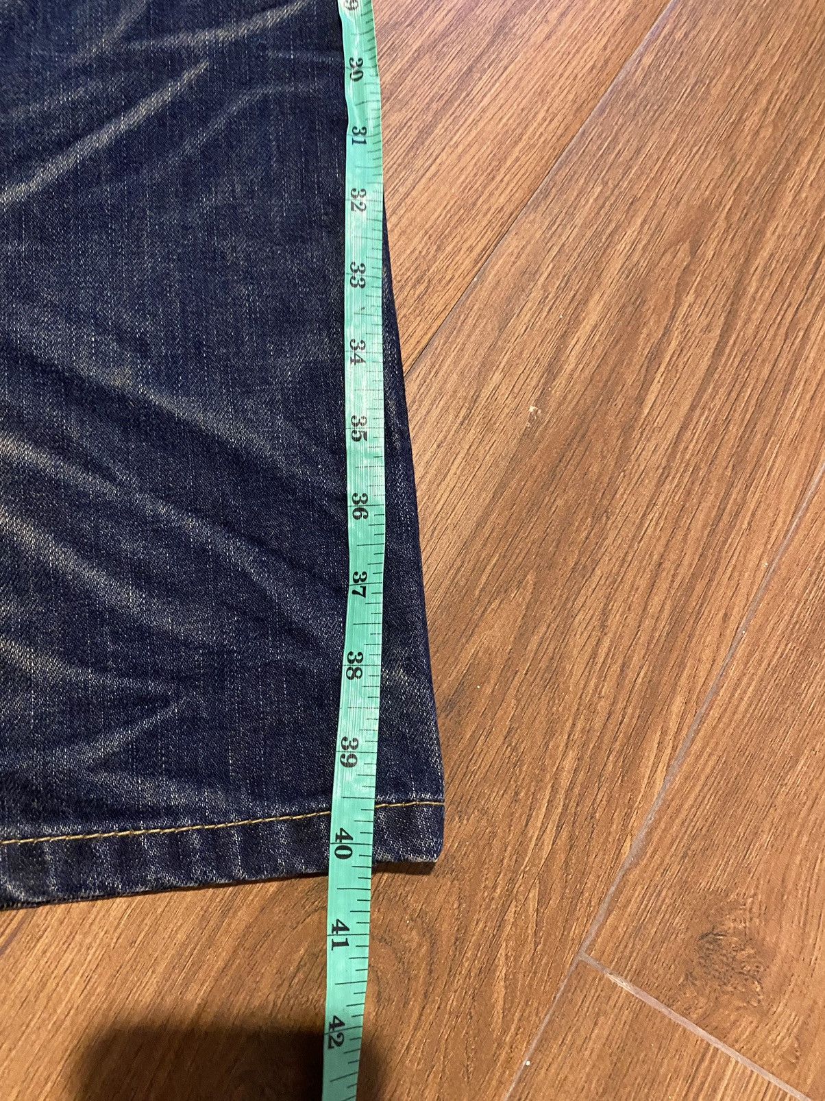 Japanese Brand × Tornado Mart Distressed Yoshitomo Nara X Lolita Cross Low Rise Jeans Size US 28 / EU 44 - 18 Thumbnail