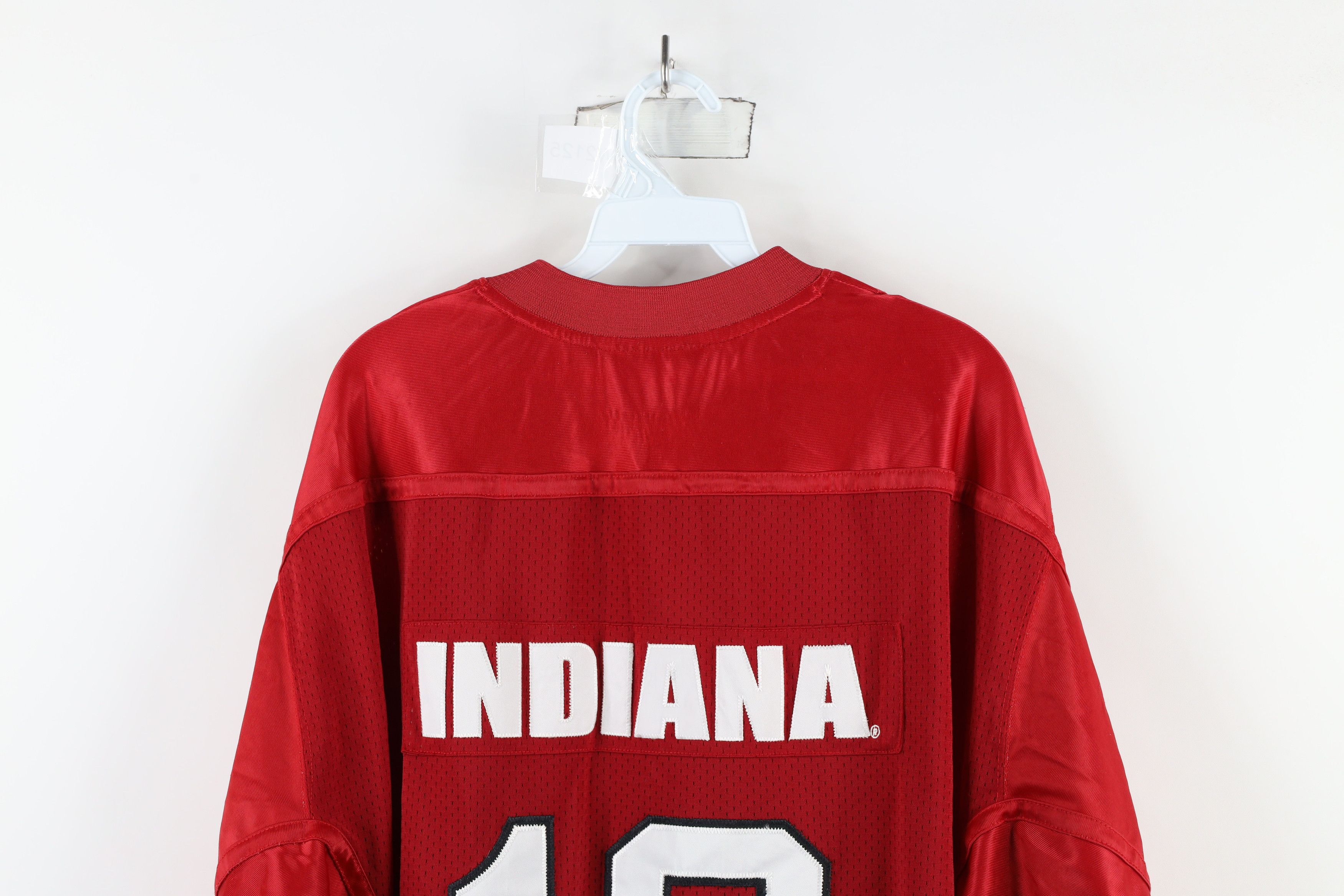 Vintage Vintage Y2K Indiana University Football Jersey Red #10 Size US XL / EU 56 / 4 - 14 Thumbnail