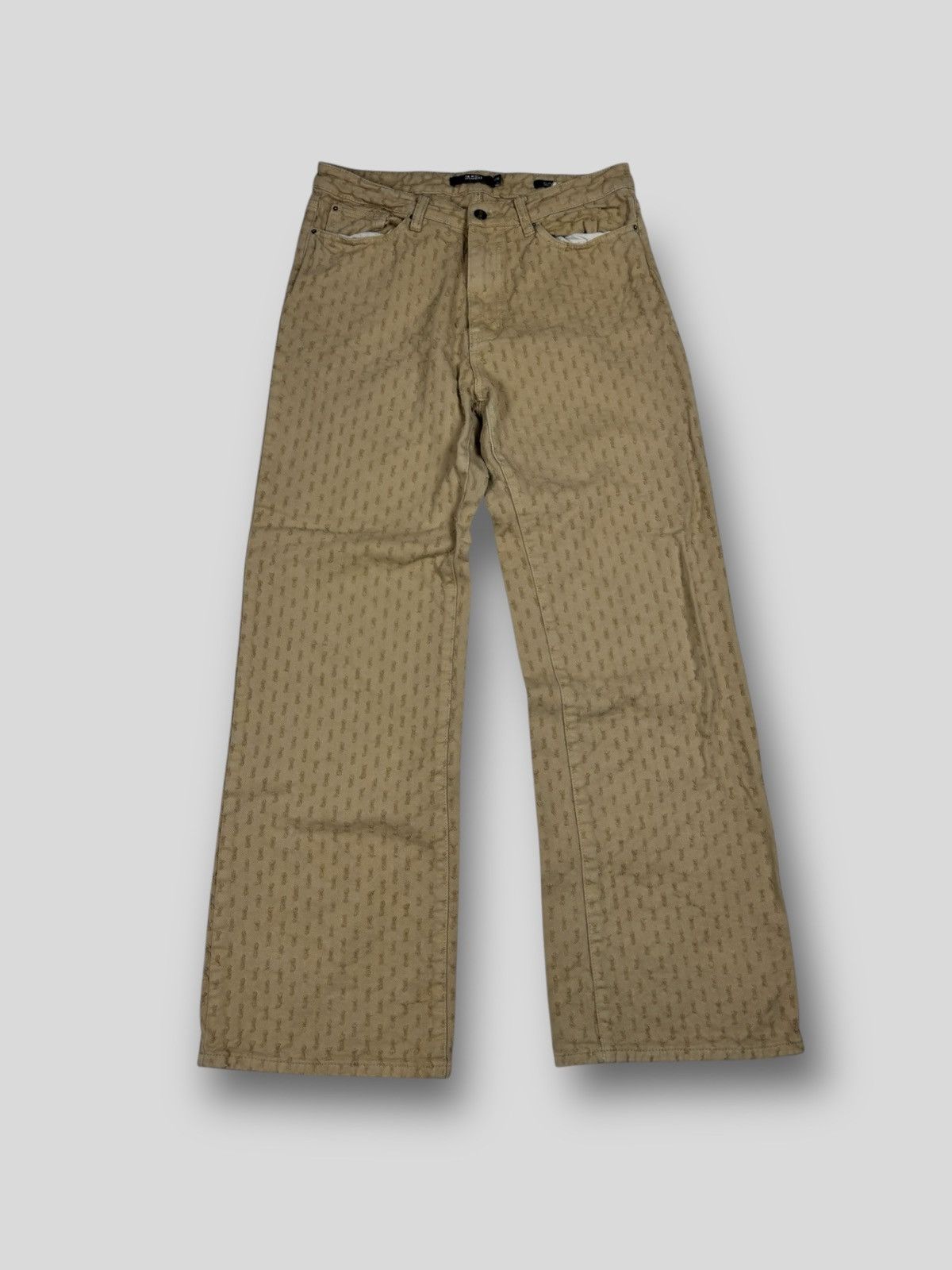 Jaded London Matrix agent wide leg baggy nylon tech cargo