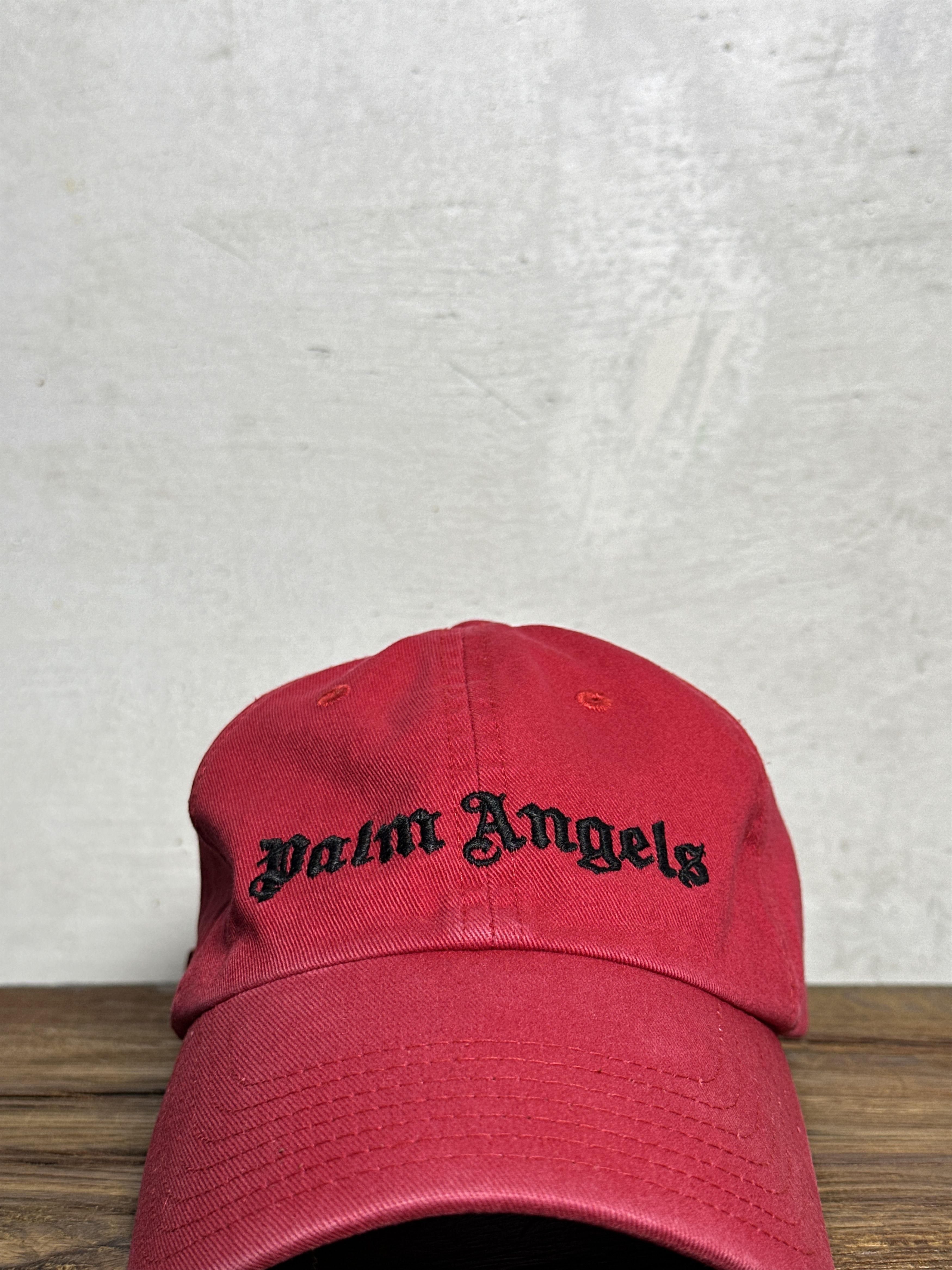 Palm Angels Palm Angels Red Baseball Cap Size ONE SIZE - 4 Thumbnail
