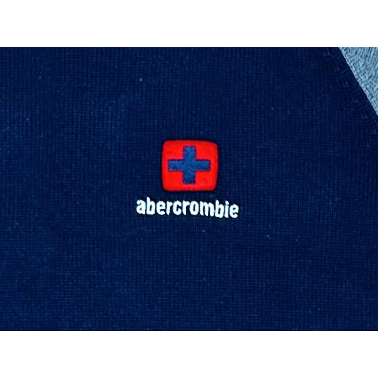 Abercrombie & Fitch VINTAGE Abercrombie & Fitch Original Goods 92 Pullover Sweater Adult Large Blue Gray Knitted Y2K Mens Size US L / EU 52-54 / 3 - 4 Thumbnail