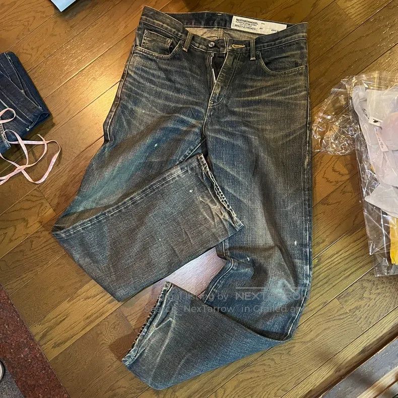 Neighborhood Neighborhood size S Denim Pants Size US 27 - 1 Thumbnail