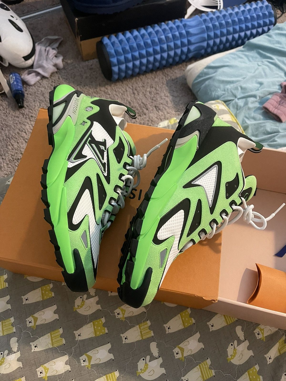 Louis Vuitton Louis Vuitton Runner Tactic x Virgil Abloh sneakers rare ! Size US 12.5 / EU 45-46 - 7 Thumbnail