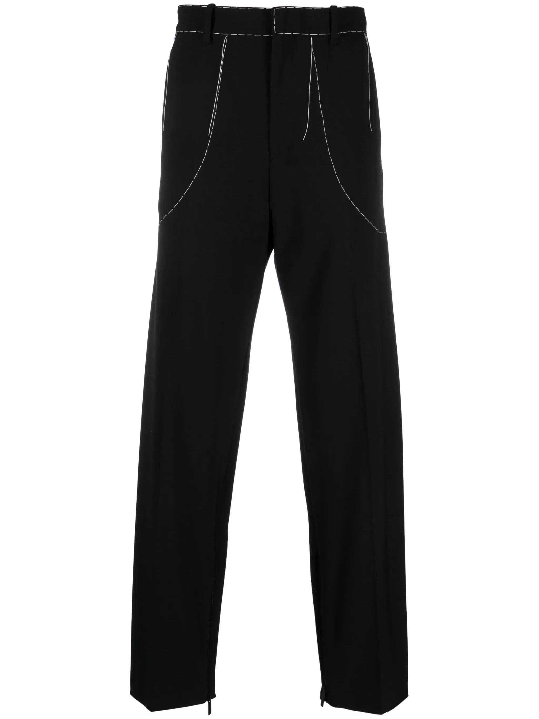 Off-White o1y0225 Casual Pant in Black Size US 34 / EU 50 - 1 Thumbnail
