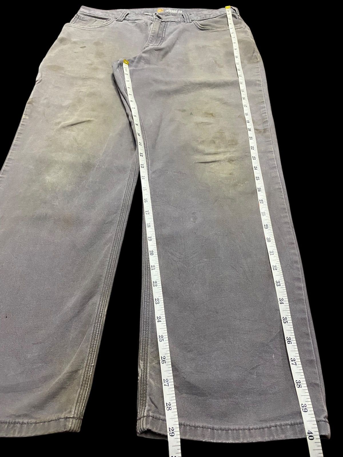 Carhartt Carhartt grey jeans with a relaxed fit jeans Size US 34 / EU 50 - 15 Thumbnail