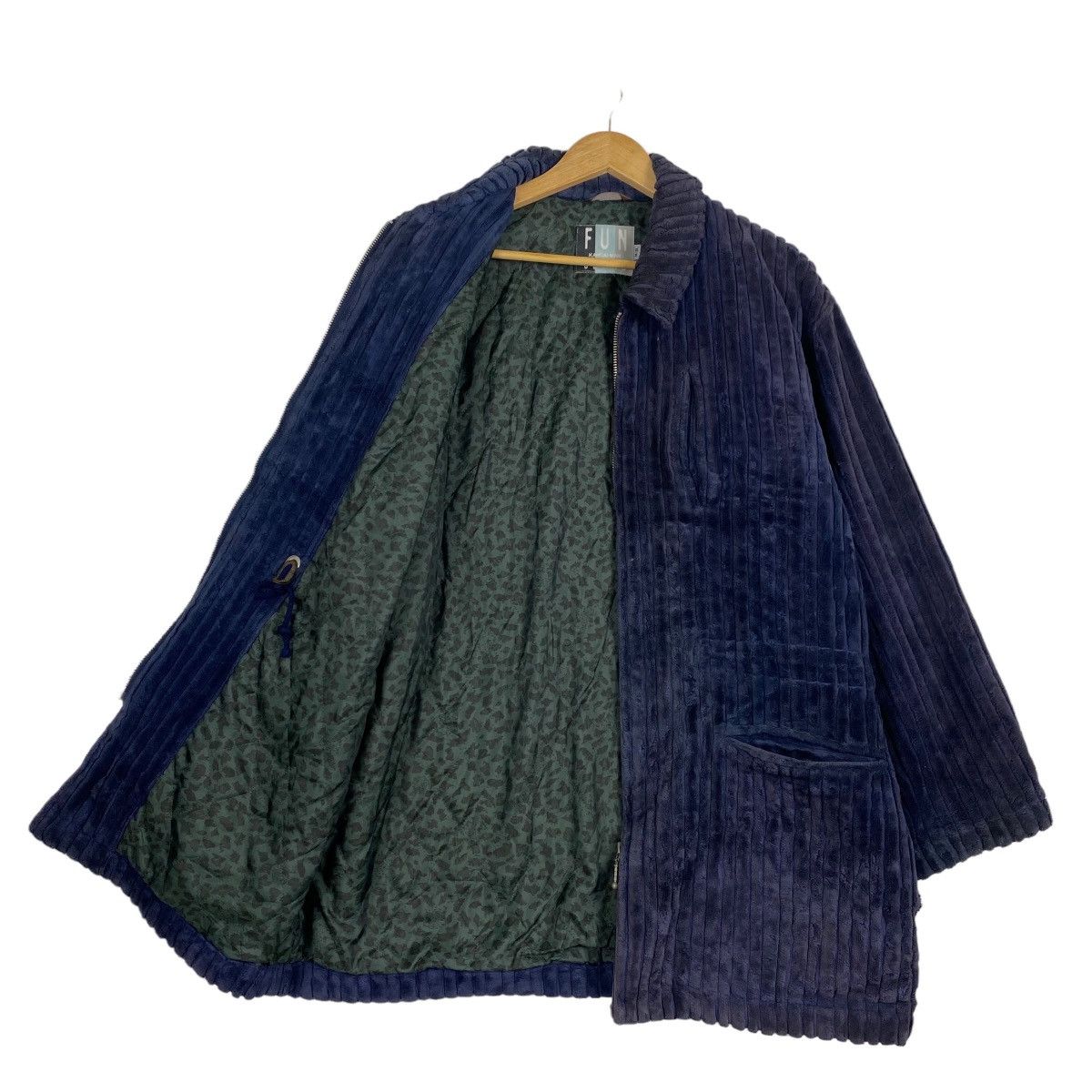 Japanese Brand × Kansai Yamamoto Kansai Jeans corduroy zipper jacket Size US L / EU 52-54 / 3 - 6 Thumbnail