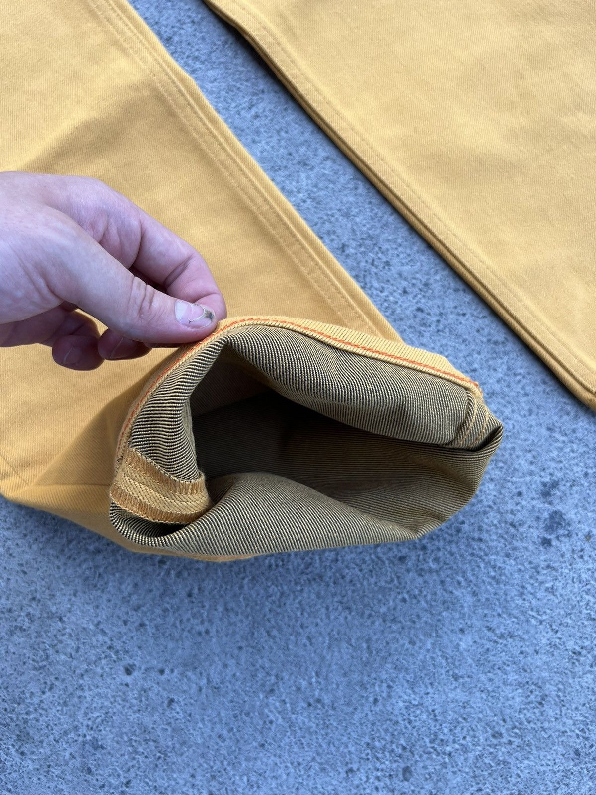 Calvin Klein × Heron Preston Heron Preston Calvin Klein Orange 2.0 Jeans Size US 30 / EU 46 - 8 Thumbnail