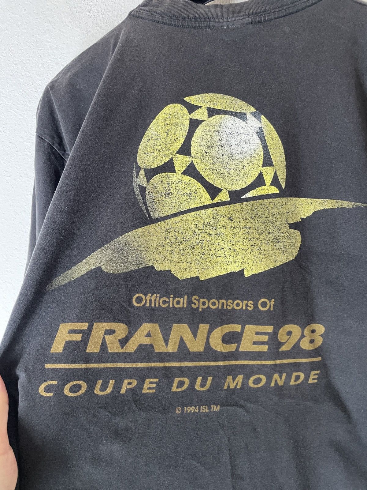 Adidas Vintage 1994 Adidas Fifa world cup France 98 tee t shirt Size US XL / EU 56 / 4 - 14 Thumbnail