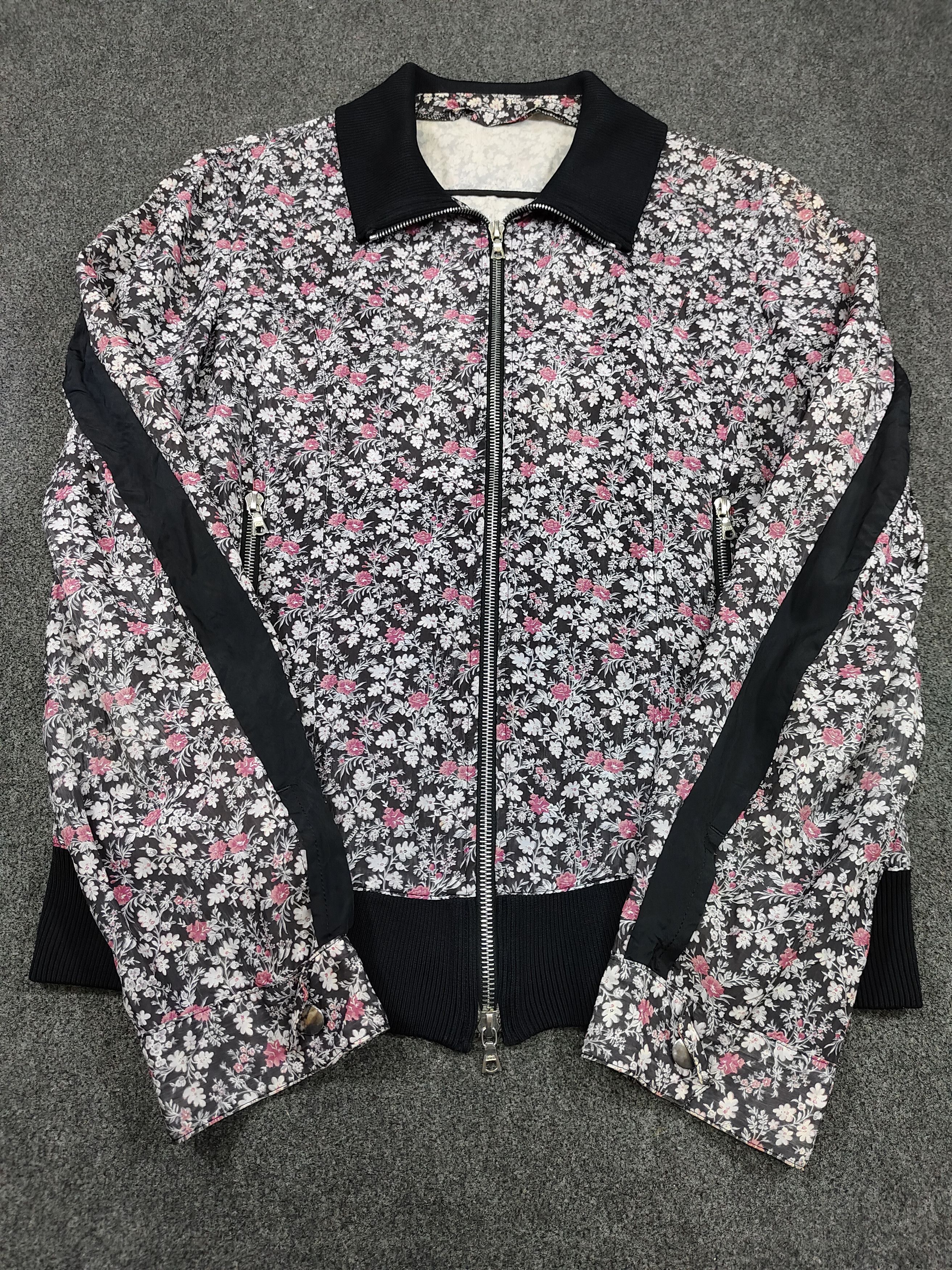 Japanese Brand 🇯🇵 Artisan 🇯🇵 by Five Fox Florals Graphic Cupra Jacket Size L / US 10 / IT 46 - 6 Thumbnail