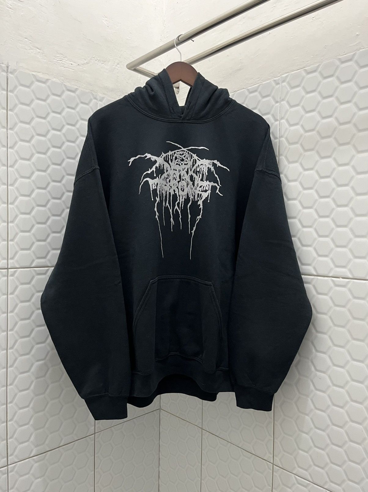 Band Tees Vintage Darkthrone 'Transilvanian Hunger' Hoodie Size US XL / EU 56 / 4 - 1 Thumbnail