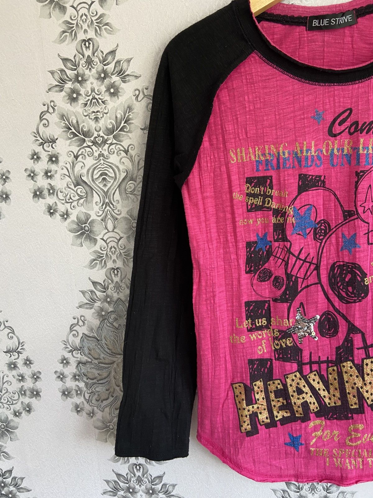 Hysteric Glamour Japanese Poem Skull Blue Strive HystericGlamour Style Size US M / EU 48-50 / 2 - 3 Thumbnail