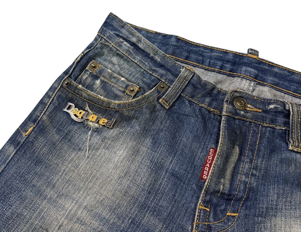 Dsquared2 Vintage Dsquared2 Distressed Flare W32 Denim Jeans Pants Size US 32 / EU 48 - 11 Thumbnail