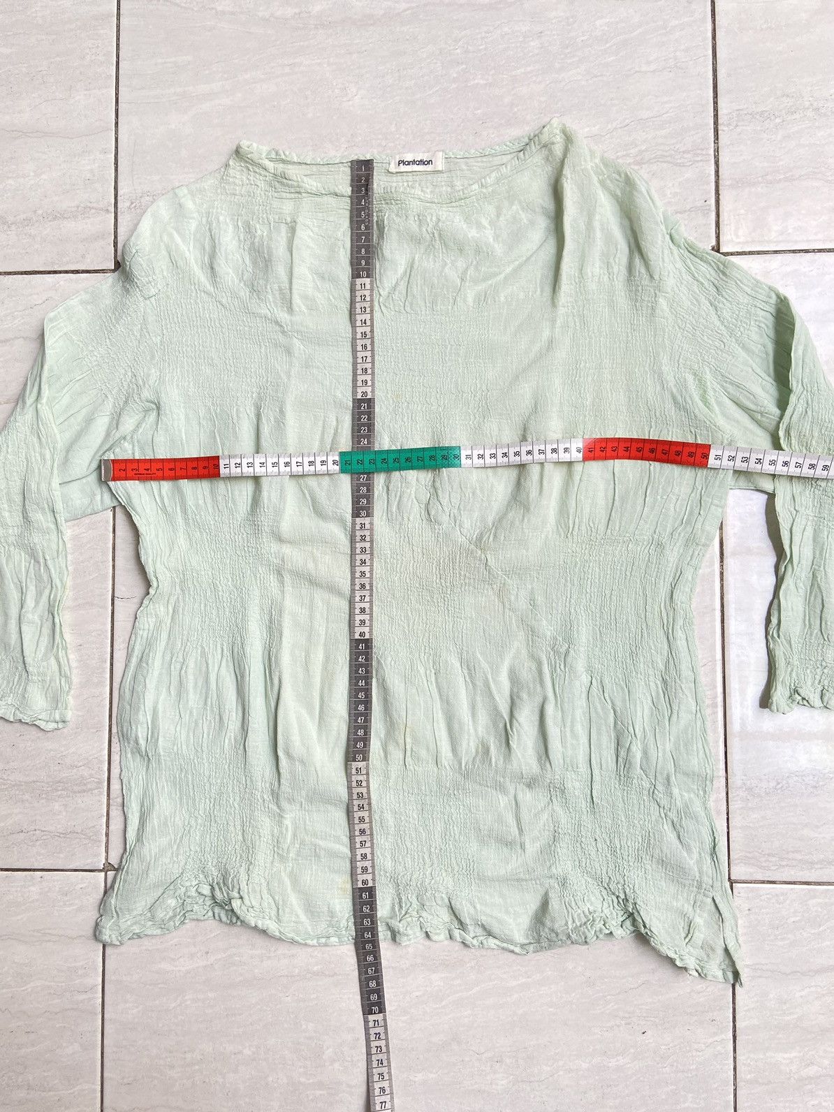 Designer × Issey Miyake × Japanese Brand PLANTATION Green T-shirt Size US S / EU 44-46 / 1 - 6 Thumbnail