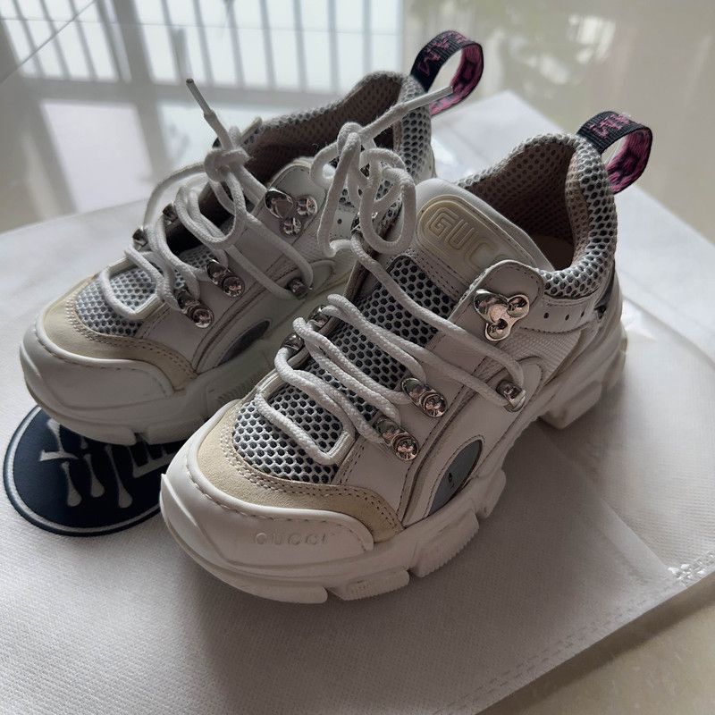 Gucci Gucci Flashtrek Low Top Kids Sneakers -2508 Size US 12.5 / EU 45-46 - 1 Thumbnail