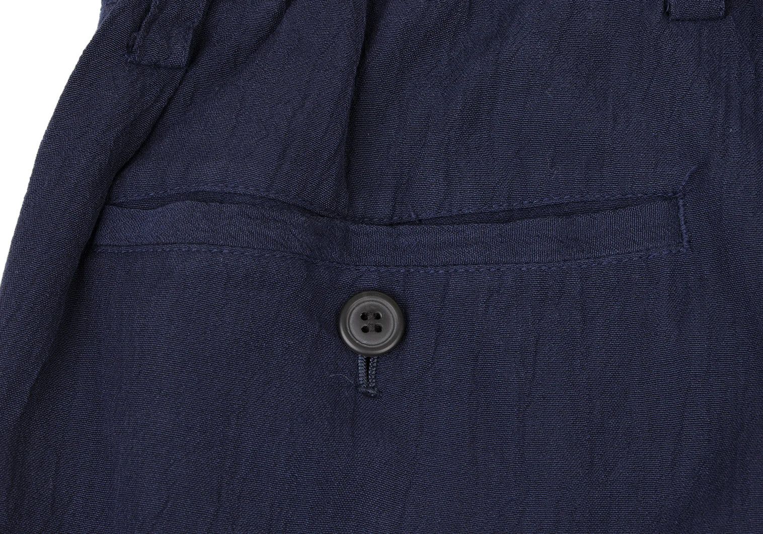 Issey Miyake Indigo Dyed Two-Tuck Pants L-XL in Dark Blue Size US 36 / EU 52 - 11 Thumbnail