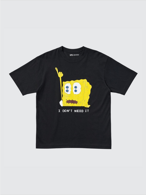 Cactus Plant Flea Market UNIQLO X Cactus Plant Flea Market X SpongeBob T-Shirt TEE Size US L / EU 52-54 / 3 - 2 Thumbnail