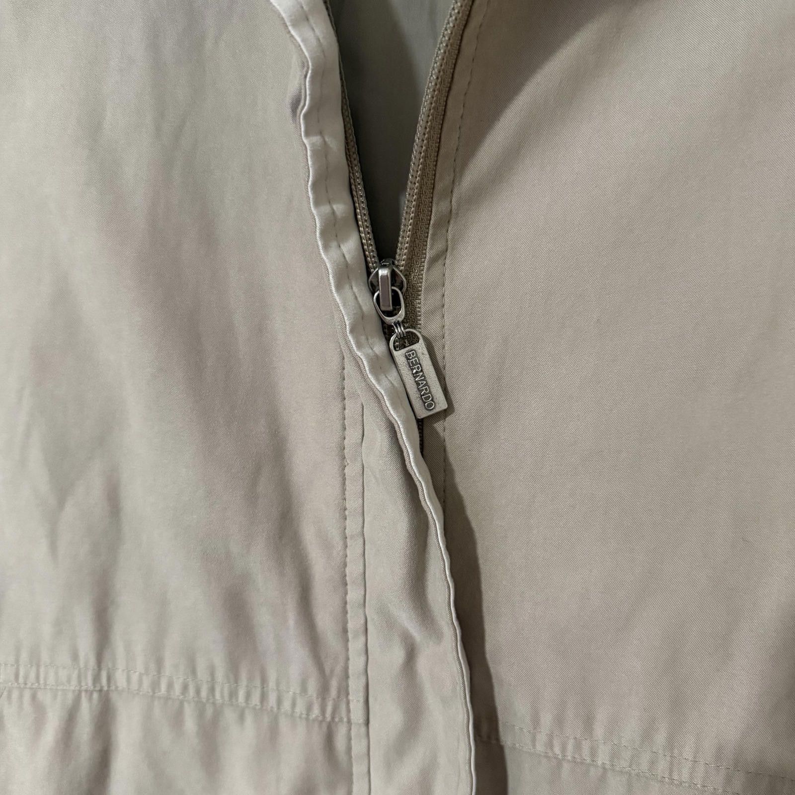 Bernhard Willhelm Bernardo Jacket Women's M Tan Detach Hood Zip Size US M / EU 48-50 / 2 - 4 Thumbnail