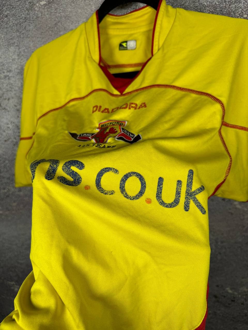 Diadora Vintage Watford 2006/07 Diadora 125th Anniversary Jersey Size US S / EU 44-46 / 1 - 7 Thumbnail