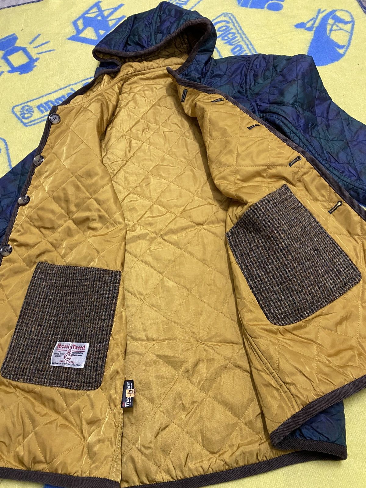 Designer × Harris Tweed Harris Tweed x Herringbone Club Jacket Size M / US 6-8 / IT 42-44 - 7 Thumbnail