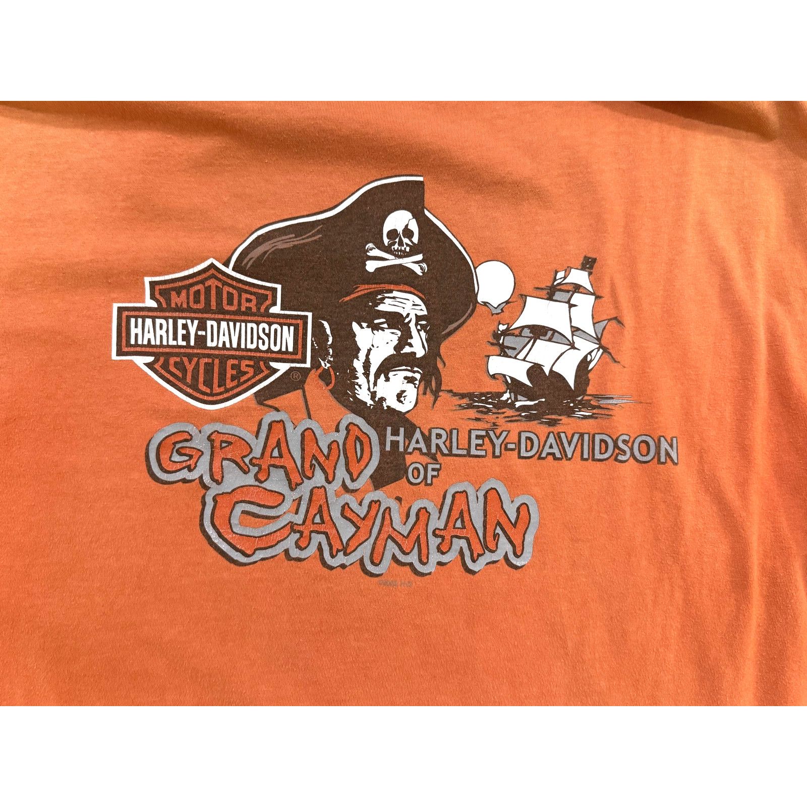 Harley Davidson Vintage 90's Harley-Davidson TShirt Mens XL Grand Cayman USA Size US XL / EU 56 / 4 - 8 Thumbnail