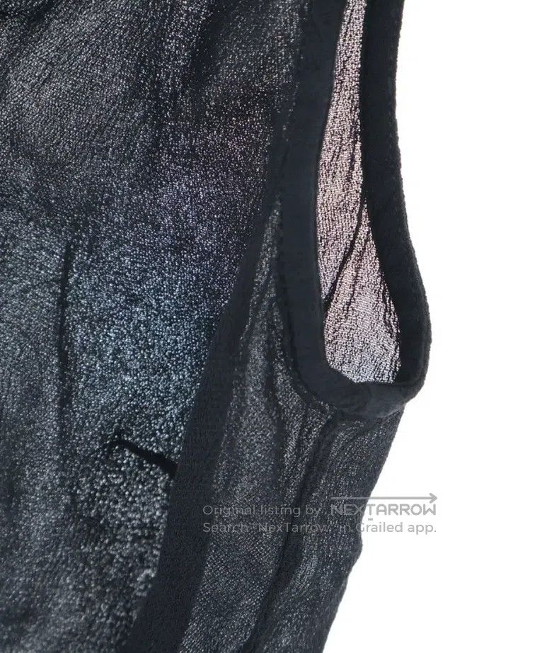 Comme des Garcons Comme Des Garcons Black women's ruffled sleeveless top Size XS / US 0-2 / IT 36-38 - 5 Thumbnail