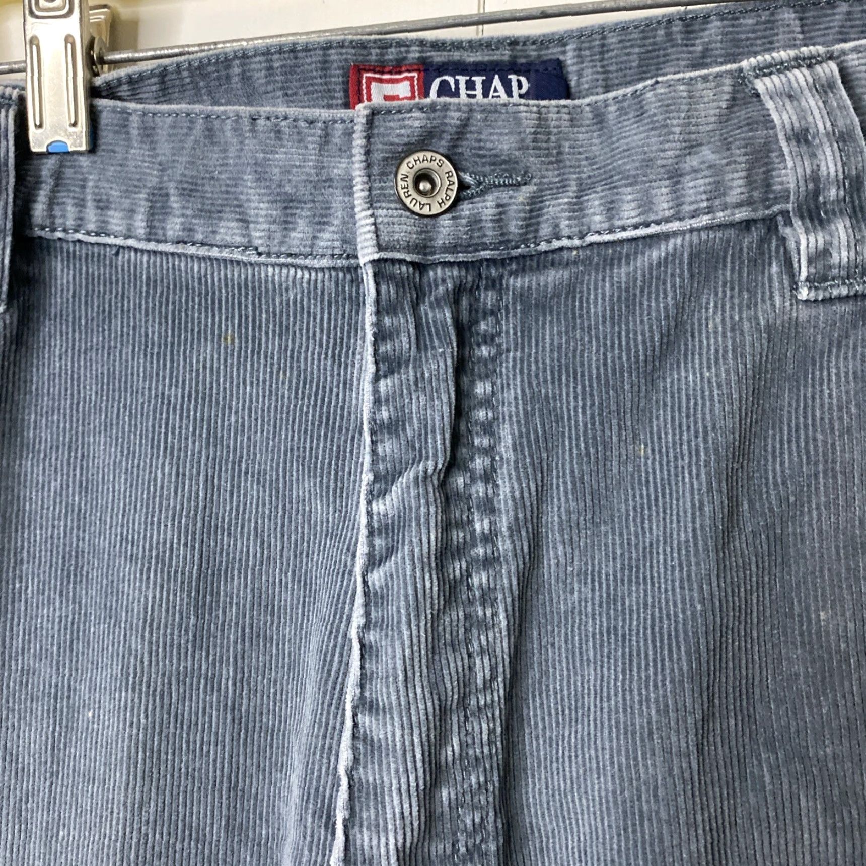 Polo Ralph Lauren VTG Polo Ralph Lauren Corduroy Pants Mens 38x30 Blue 90s Carpenter Pockets Polo Ralph Lauren Andrew Jeans Pants Shirt? Size US M / EU 48-50 / 2 - 6 Thumbnail