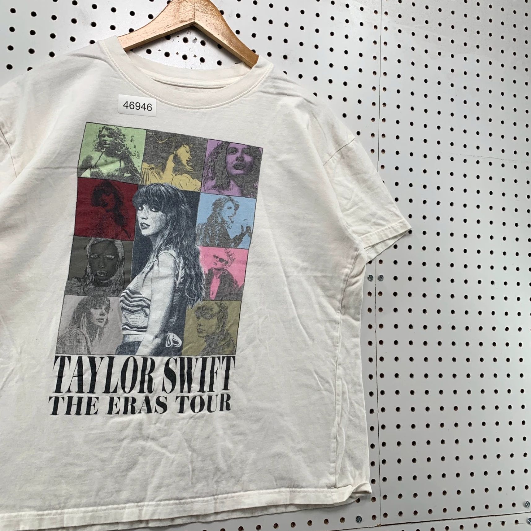 Vintage Taylor Swift Eras Tour T Shirt Mens Large White Official Concert Merchandise Size US L / EU 52-54 / 3 - 5 Thumbnail