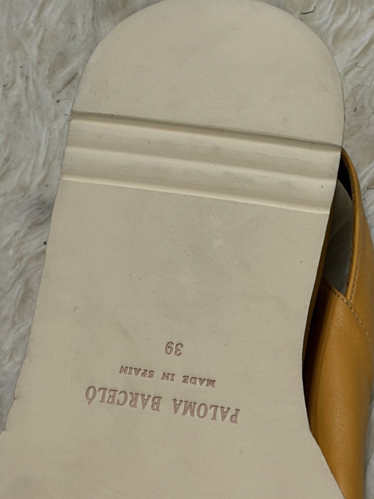 Paloma Bercelo PALOMA BARCELO JATAUPU NAPASOLFT SANDAL Mustard Size US 9 / IT 39 - 6 Thumbnail