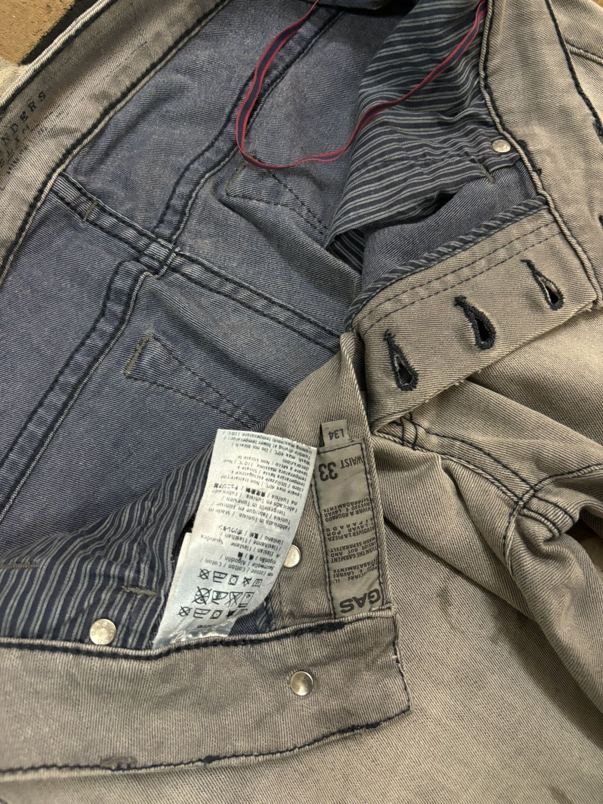 GAS Vintage Gas Anders Faded Patched Distressed Grunge Jeans Size US 33 - 18 Thumbnail