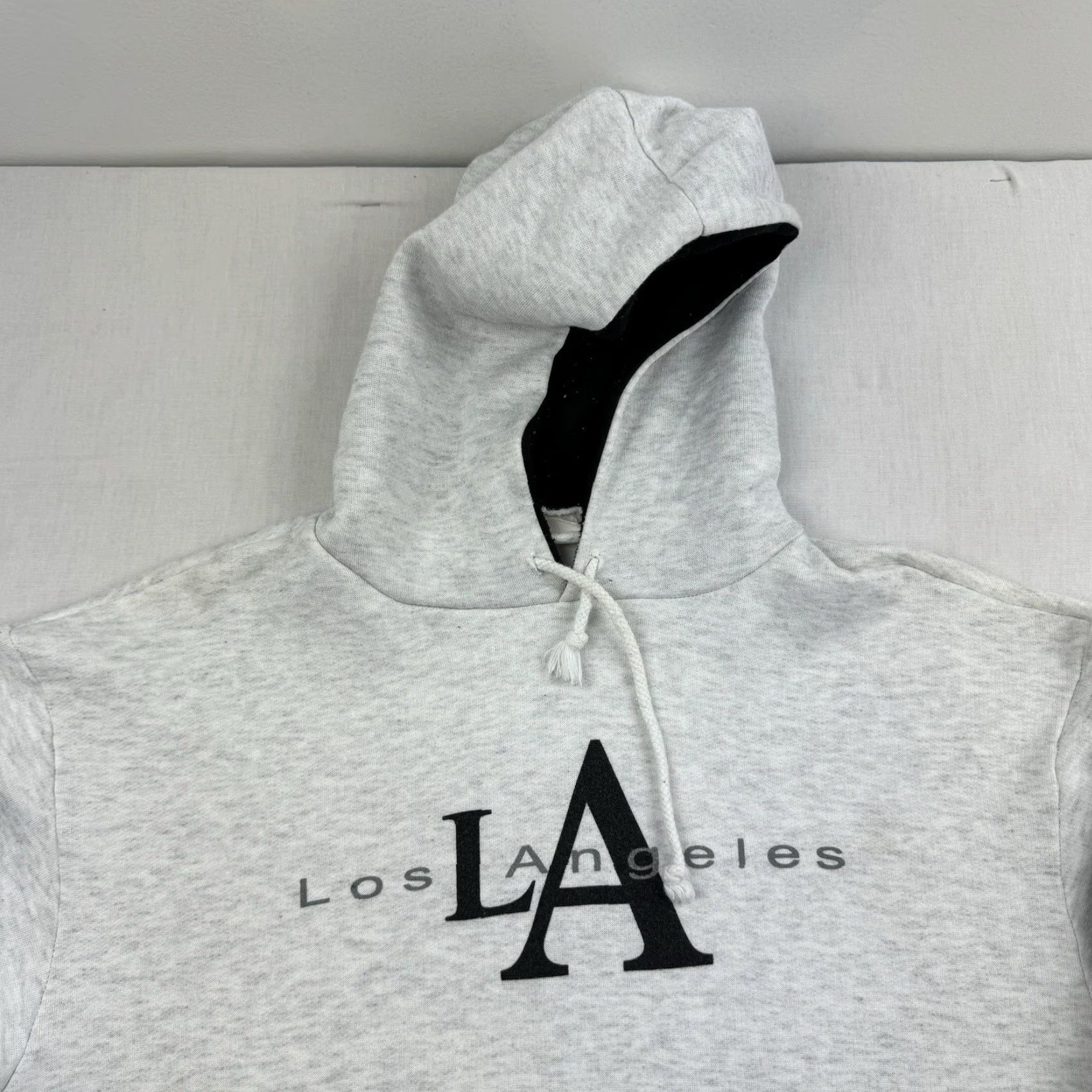Spell VINTAGE Los Angeles Hoodie Adult XL Gray 90s Sweatshirt USA California Mens Size US XL / EU 56 / 4 - 5 Thumbnail
