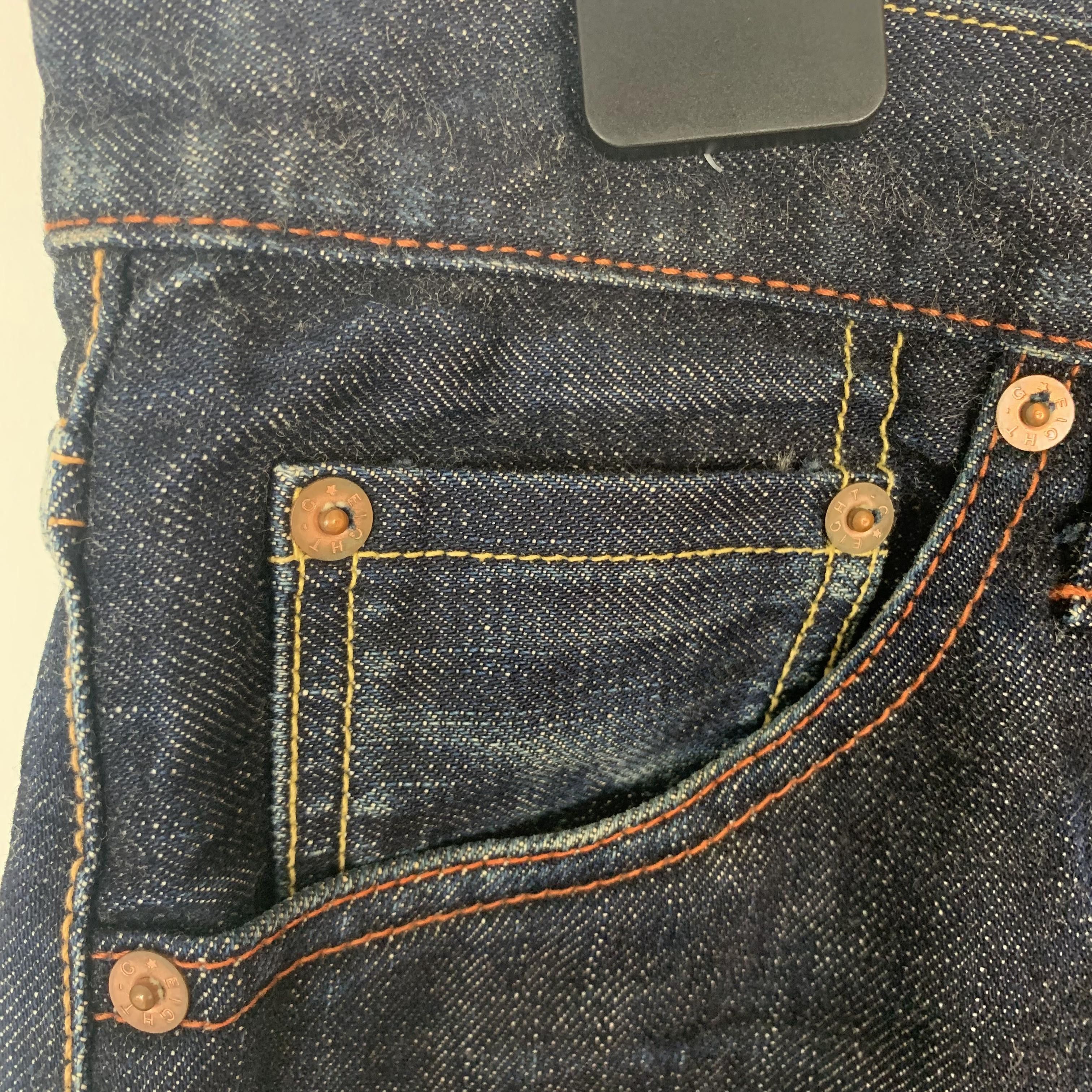 EIGHT-G Eight G Straight Cut Selvedge Jeans Size US 32 / EU 48 - 8 Thumbnail