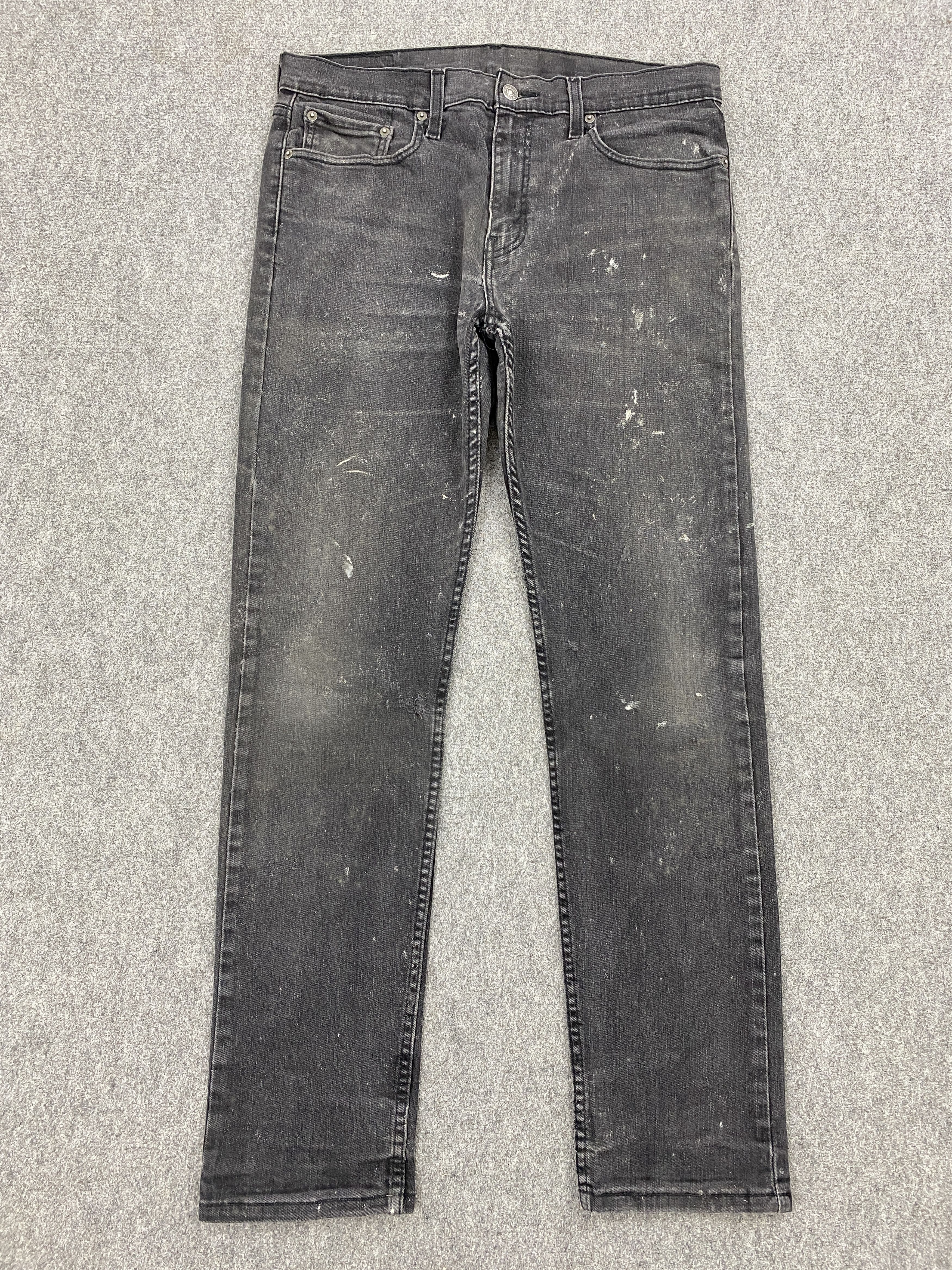 Faded Black Vintage Levi's 502 Denim Jeans