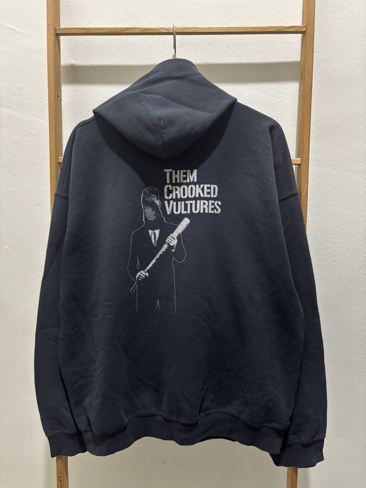 Band Tees Them crooked Vultures vtg band zipper hoodie Size US XL / EU 56 / 4 - 1 Thumbnail