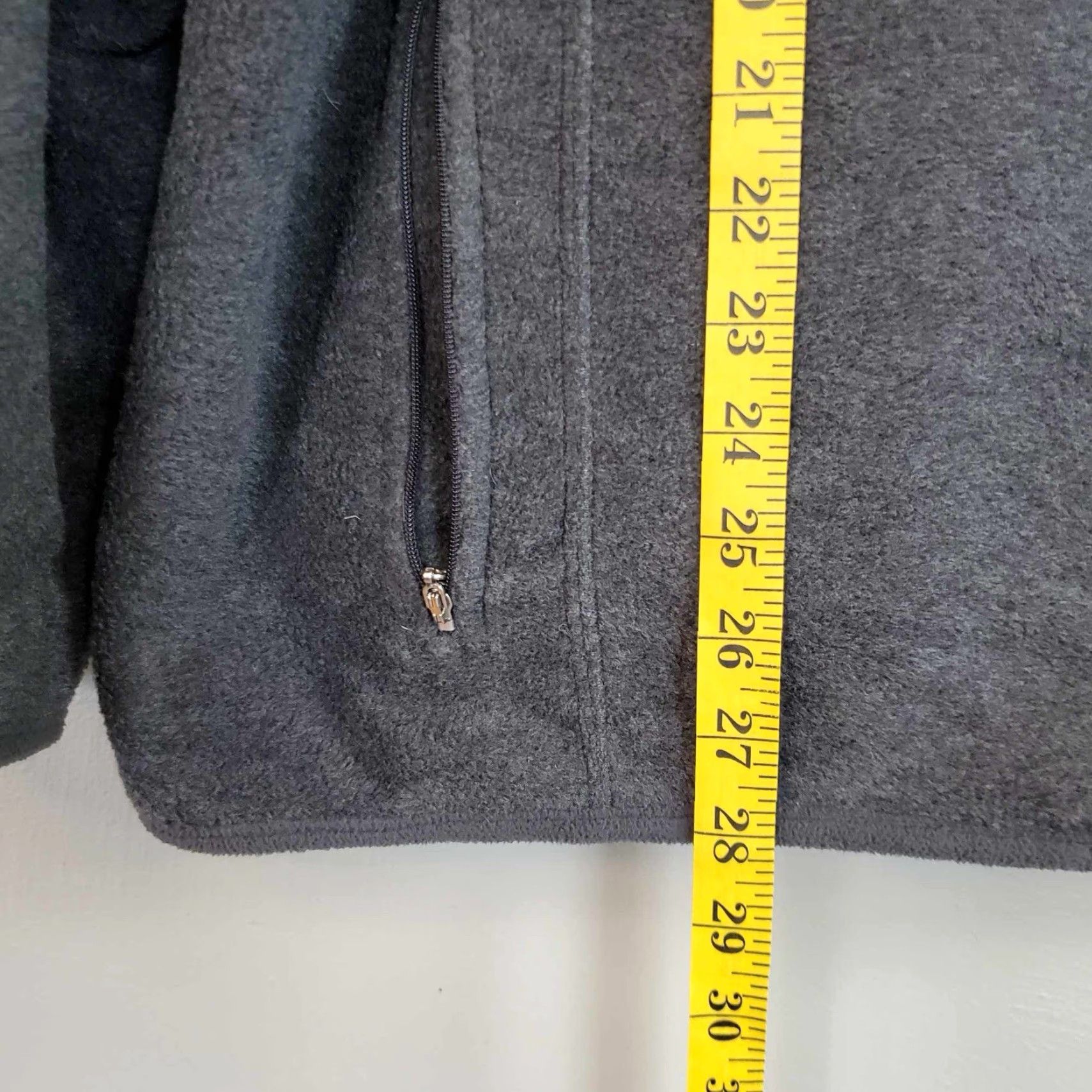 Vintage Karen Scott Womens 2XL Long Sleeve Full Zip Sweater Gray Size XXL / US 16-18 / IT 52-54 - 4 Thumbnail