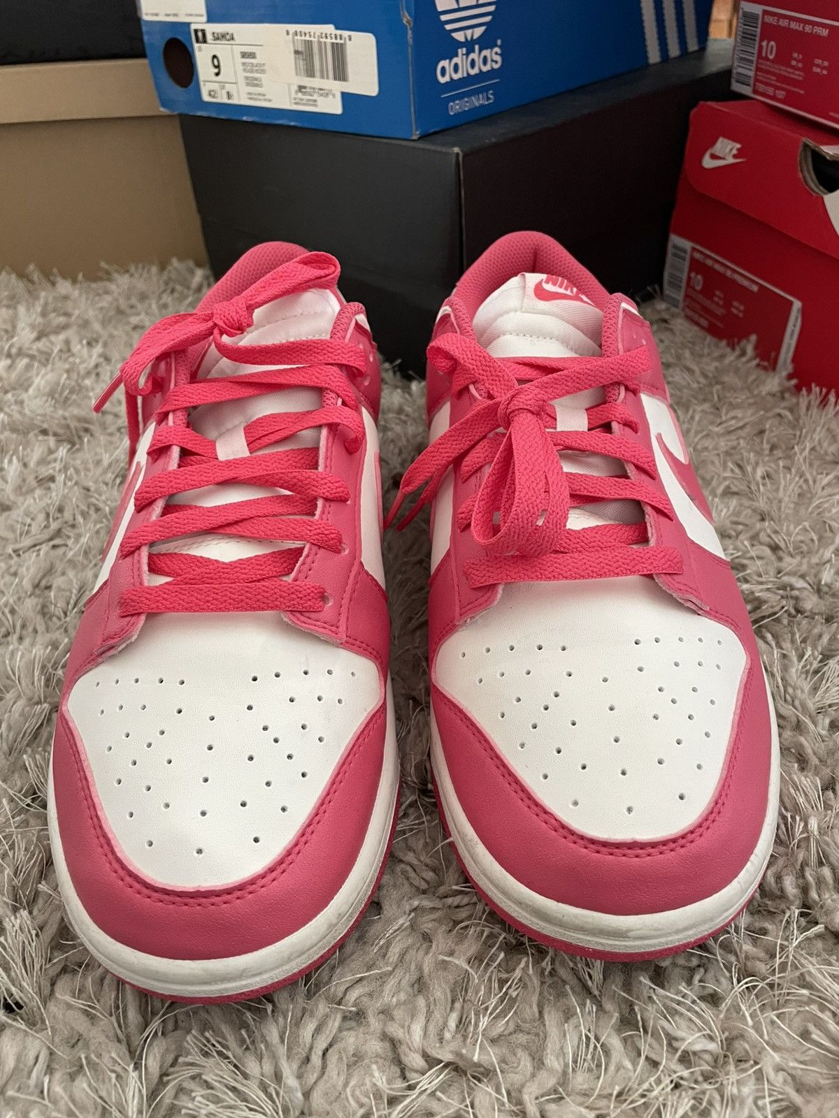 Nike Nike Dunk Low Aster Pink Size US 9.5 / EU 42-43 - 4 Thumbnail
