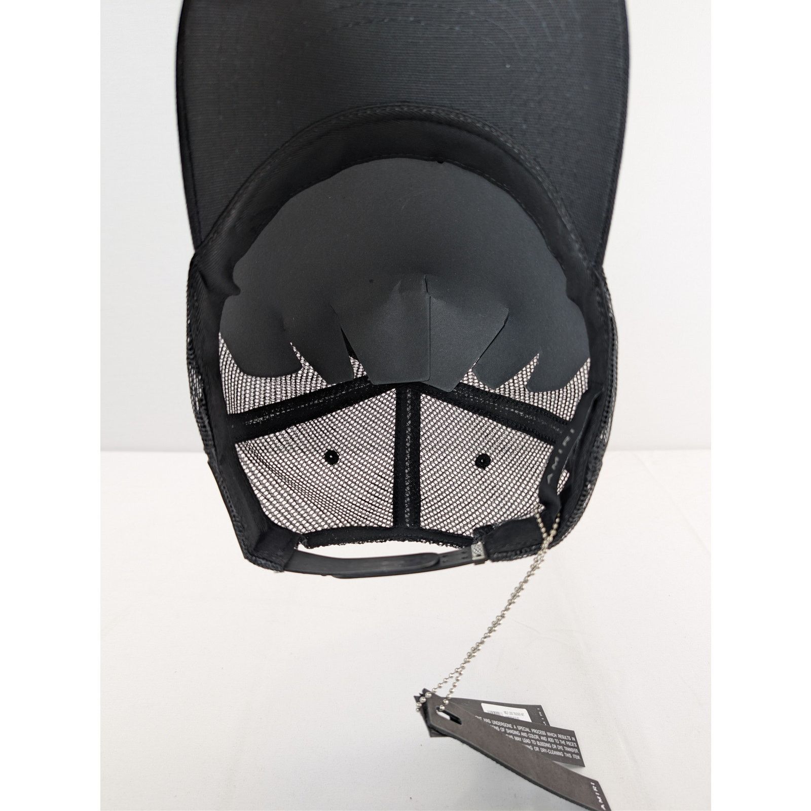 Amiri o1rshd1 Q:2 / Size: OS / Wolf Logo Trucker Cap / Hat Black Size ONE SIZE - 10 Thumbnail