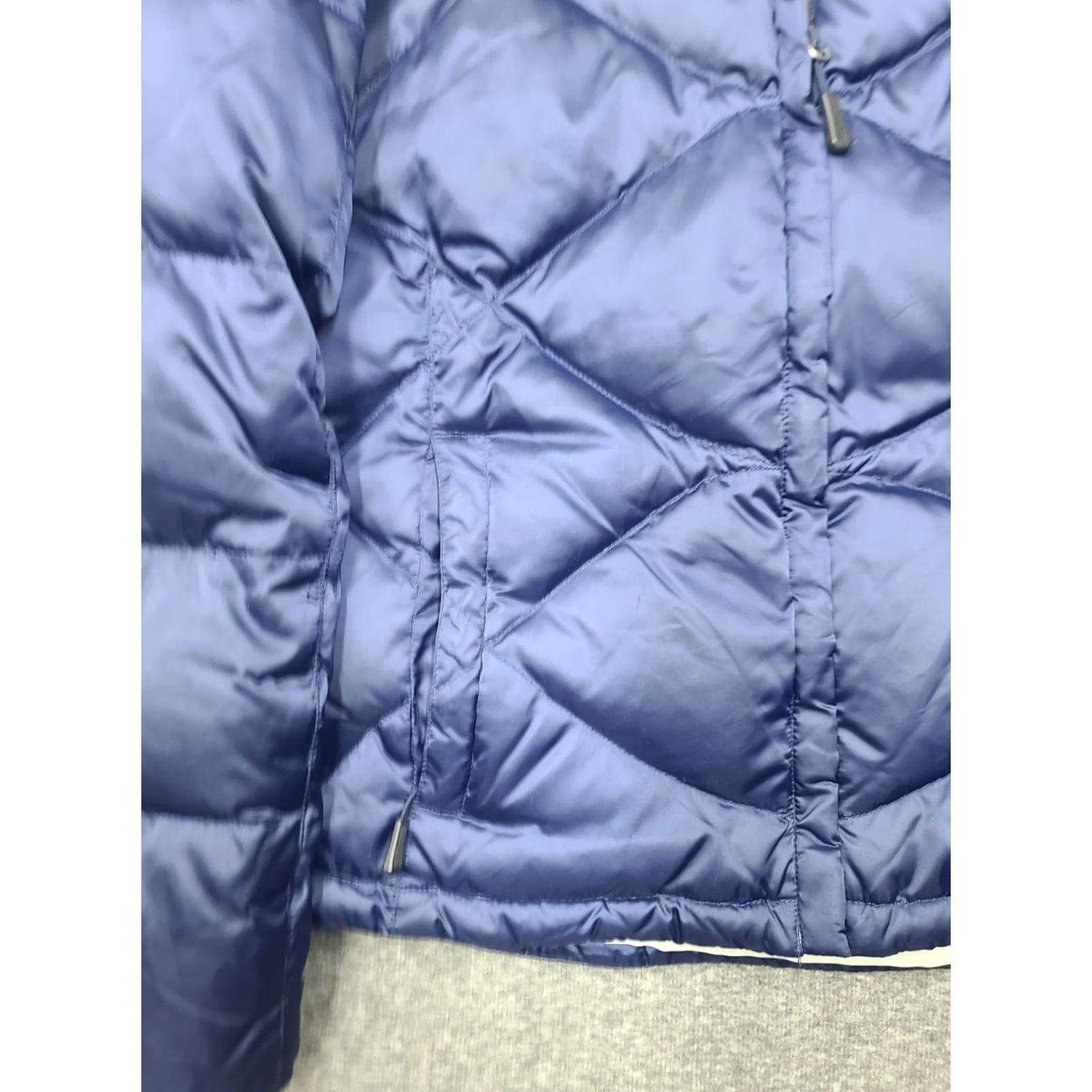 The North Face The North Face Womens M Flare 550 Down Puffer Jacket Coat Navy Blue Quilted Warm Size M / US 6-8 / IT 42-44 - 6 Thumbnail