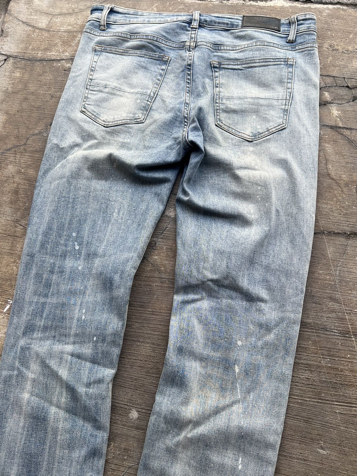 Hysteric Glamour × Undercover 2000s Amiri Mx1 Biker Patch Distressed Jeans y2k Lgb Ifsix Size US 26 / EU 42 - 5 Thumbnail