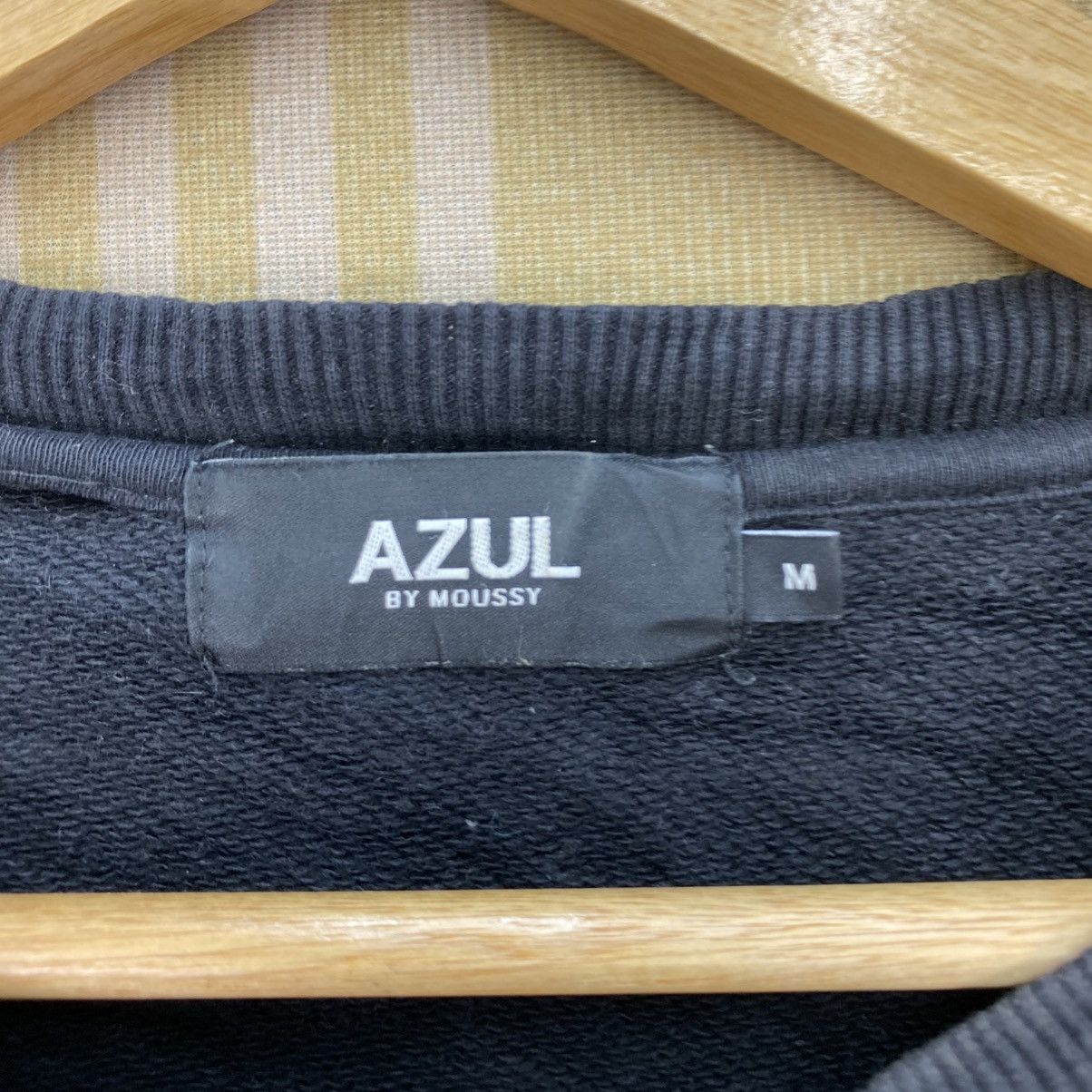 Japanese Brand 🫶 AZUL by moussy "REMAIN OUT OF REACH" crewneck sweatshirt Size US M / EU 48-50 / 2 - 4 Thumbnail